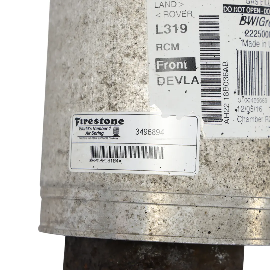 Amortiguador Suspensión Delantero para Land Rover Discovery 4 L319 con número de pieza AH22-18B036-AB Land Rover Discovery 4 L319 Amortiguador Suspensión Delantero - SKU AH22-18B036-AB - Número de pieza AH22-18B036-AB