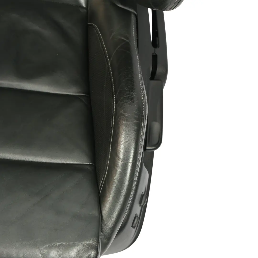 Audi RS4 B7 Sitze Vorne Hinten Bank Sofa Beheizt Sport Valcona Leder Schwarz SET - SKU AUDI-RS4-B7-SEATS-LEATHER-VALCONA-SET - Teilenummer AUDI-RS4-B7-SEATS-LEATHER-VALCONA-SET