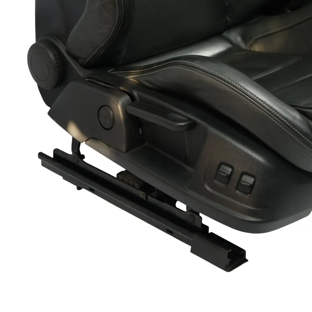 Audi RS4 B7 Asientos Delanteros Traseros Calefactados Cuero Valcona Negro - SKU AUDI-RS4-B7-SEATS-LEATHER-VALCONA-SET - Número de pieza AUDI-RS4-B7-SEATS-LEATHER-VALCONA-SET