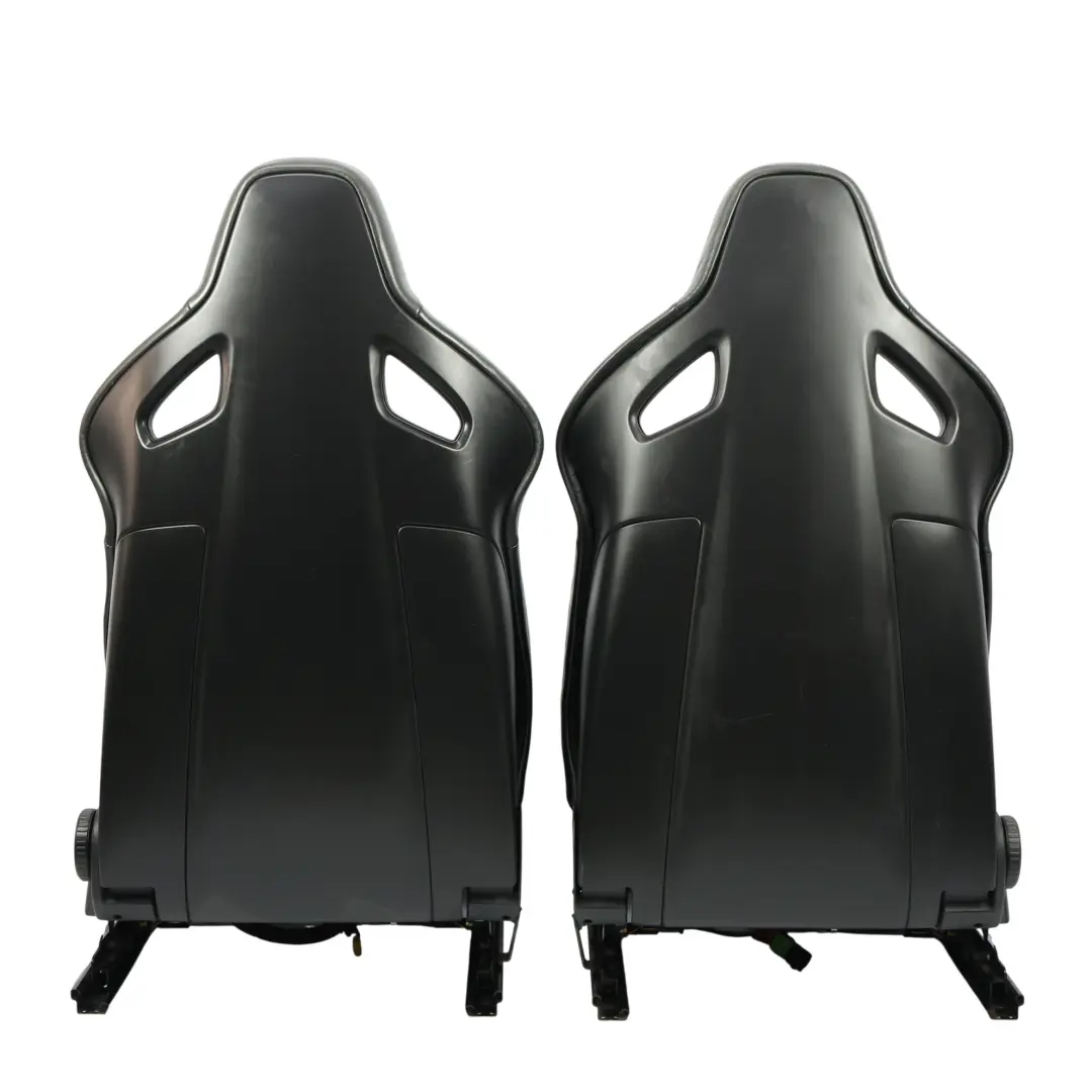Audi RS4 B7 Asientos Delanteros Traseros Calefactados Cuero Valcona Negro - SKU AUDI-RS4-B7-SEATS-LEATHER-VALCONA-SET - Número de pieza AUDI-RS4-B7-SEATS-LEATHER-VALCONA-SET
