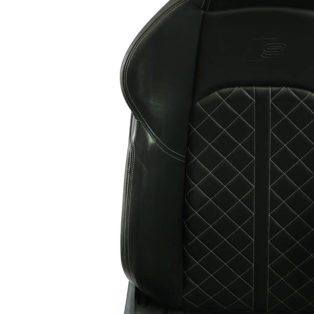 Sitze Bank Sofa Elektrisch Beheizt Leder Schwarz Grau SET für Audi S5 F5 mit Teilenummer AUDI-S5-F5-SEAT-SPORT-LEATHER-SET Audi S5 F5 Sitze Bank Sofa Elektrisch Beheizt Leder Schwarz Grau SET - SKU AUDI-S5-F5-SEAT-SPORT-LEATHER-SET - Teilenummer AUDI-S5-F5-SEAT-SPORT-LEATHER-SET