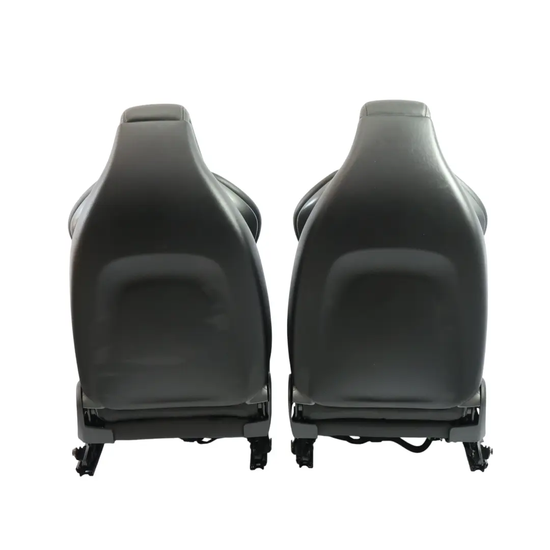 Audi S5 F5 Front Rear Seats Bench Sofa Electric Heated Leather Black Grey SET - SKU AUDI-S5-F5-SEAT-SPORT-LEATHER-SET - Part number AUDI-S5-F5-SEAT-SPORT-LEATHER-SET