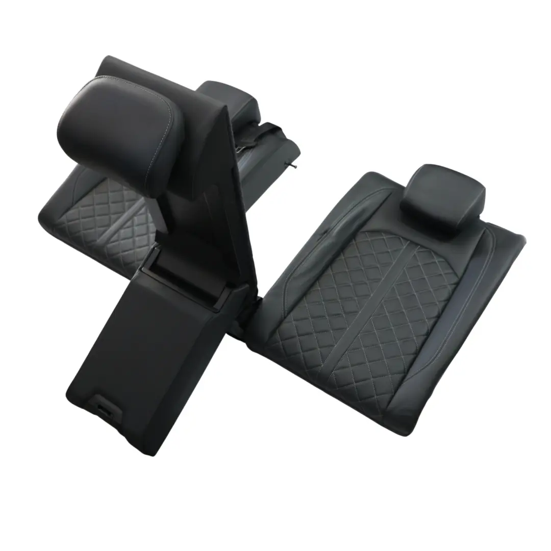 Audi S5 F5 Sitze Bank Sofa Elektrisch Beheizt Leder Schwarz Grau SET - SKU AUDI-S5-F5-SEAT-SPORT-LEATHER-SET - Teilenummer AUDI-S5-F5-SEAT-SPORT-LEATHER-SET
