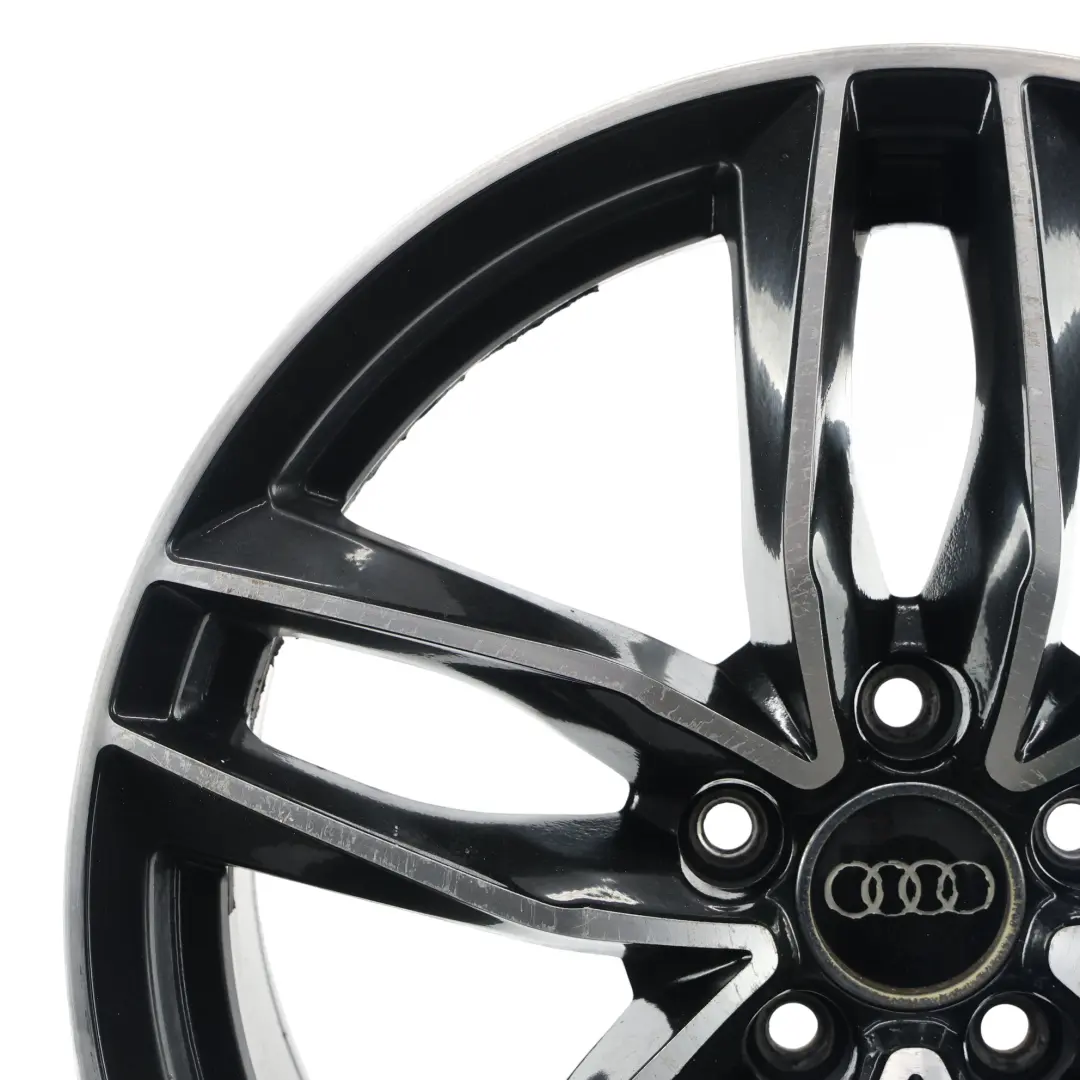 Unbranded Audi Llanta Aleación Plata Negro Bicolor 18" 8J ET:42 - SKU AUDI-VIA-18-1 - Número de pieza AUDI-VIA-18
