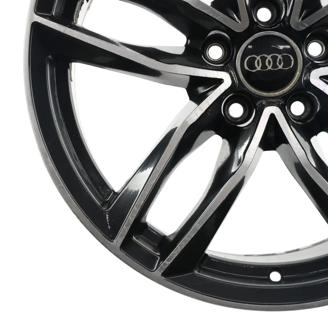 Bicolour Wheel Alloy Rim 18" 8J ET:42 to Audi Silver Black with Part number AUDI-VIA-18 Audi Silver Black Bicolour Wheel Alloy Rim 18" 8J ET:42 - SKU AUDI-VIA-18-1 - Part number AUDI-VIA-18