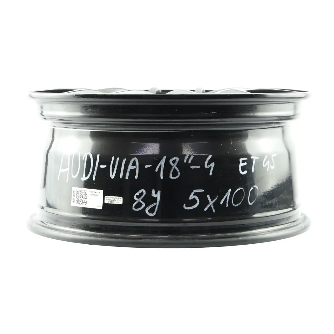 Inny Cerchio Lega Via Nero 18" 8J ET:45 5X100 per con numero di parte AUDI-VIA-18 Inny Cerchio Lega Via Nero 18" 8J ET:45 5X100 - SKU AUDI-VIA-18-4 - Numero di parte AUDI-VIA-18