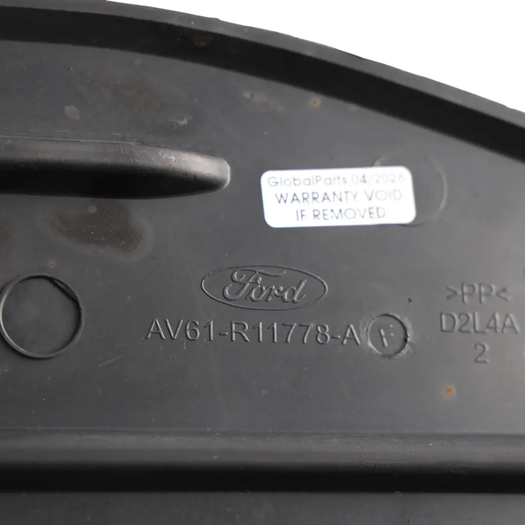 MK3 Unterbodenabdeckung Verkleidung Hinten Rechts für Ford Focus mit Teilenummer AV61-R11778-AF Ford Focus MK3 Unterbodenabdeckung Verkleidung Hinten Rechts - SKU AV61-R11778-AF - Teilenummer AV61-R11778-AF
