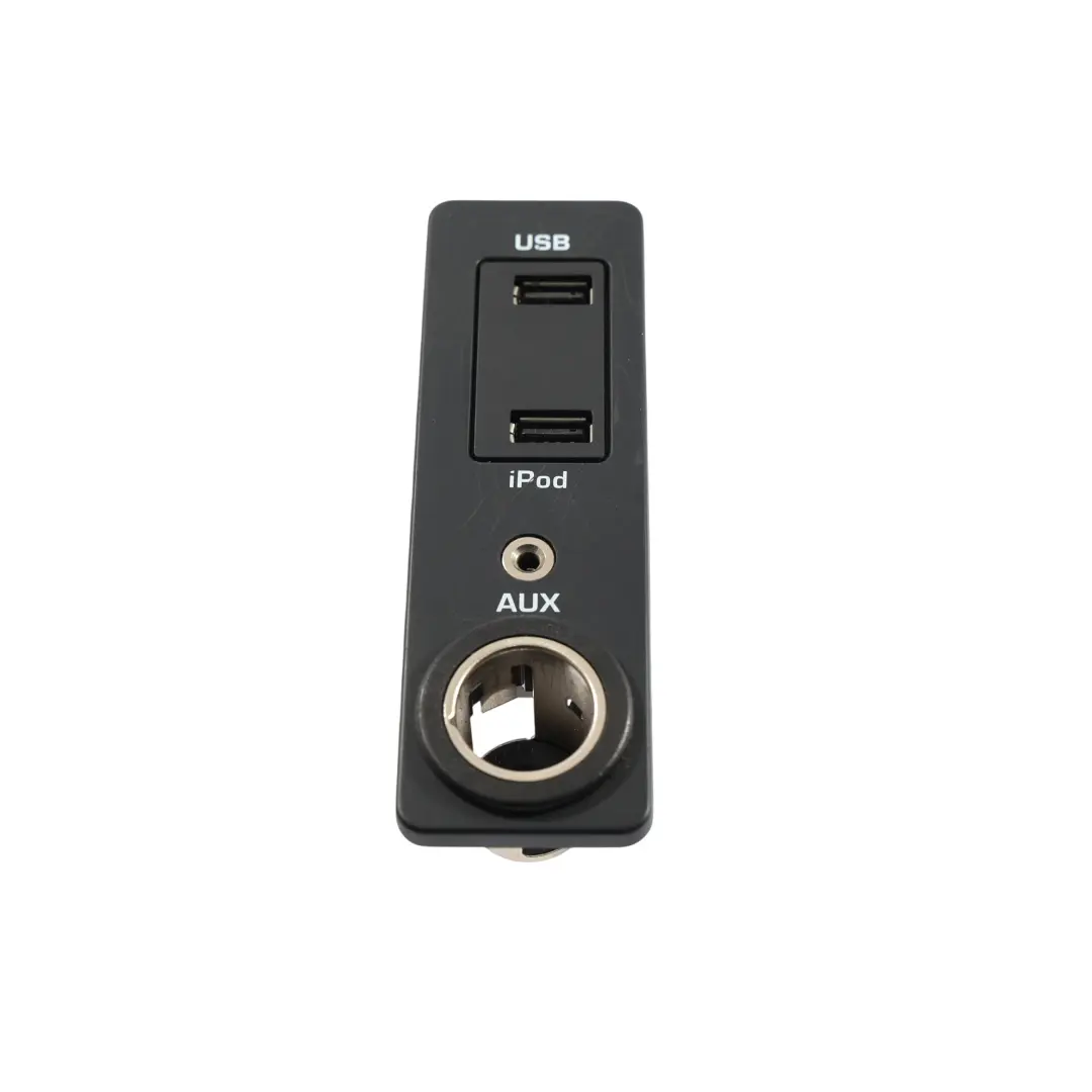 Range Rover Evoque L538 Connecteur USB AUX Ports Panneau - SKU AW93-19C166-AA - Numéro de pièce AW93-19C166-AA