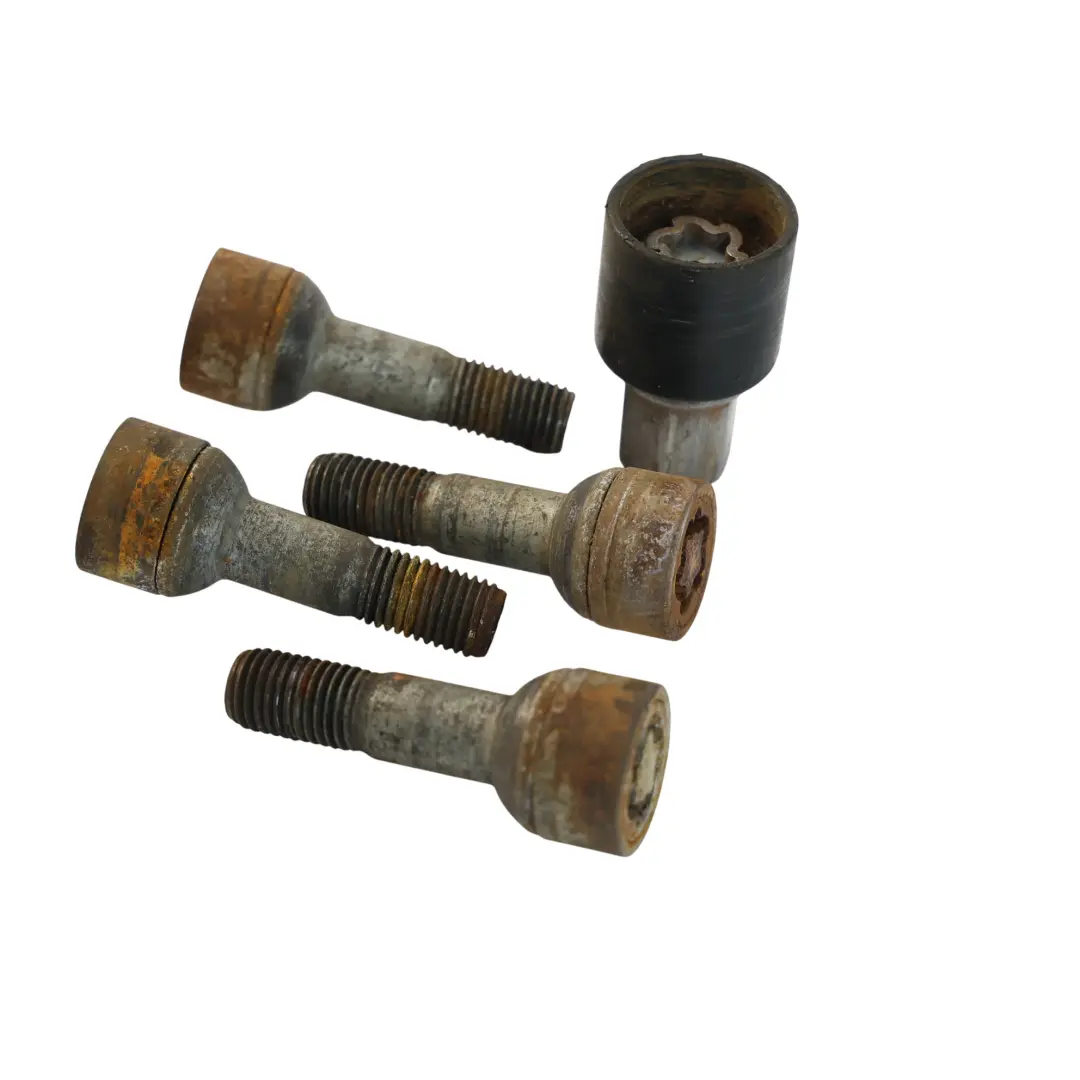 Mercedes W169 W204 W211 Bulloni Ruota Posteriore Anteriore Set - SKU B66470143-2 - Numero di parte B66470143