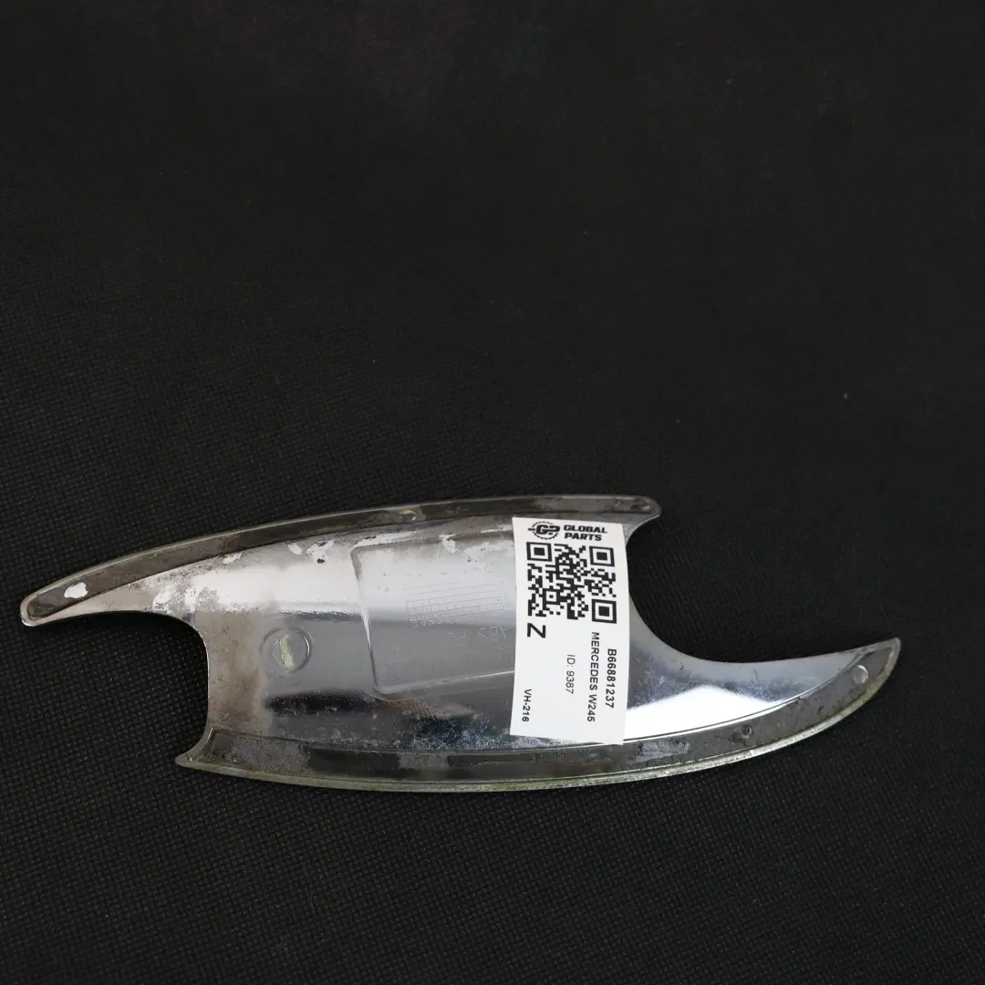 Mercedes W245 Außengriff Abdeckung Verkleidung Chrom Links - SKU B66881237 - Teilenummer B66881237