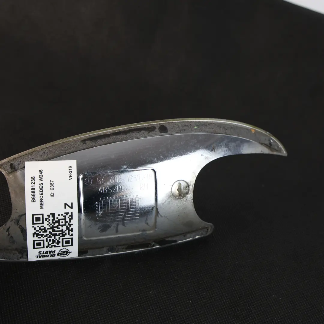 Mercedes W245 Poignée Extérieure Couvercle Garniture Chrome Droite - SKU B66881238 - Numéro de pièce B66881238