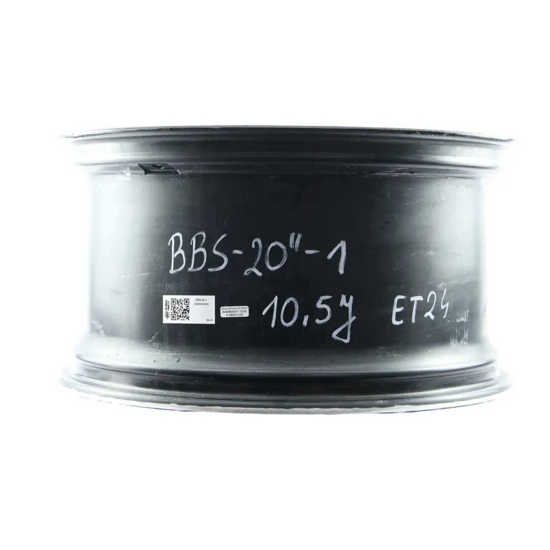 BBS Motorsport Wheel Rim Alloy Black Matt 20" 10.5J ET:24 to with Part number BBS-20 BBS Motorsport Wheel Rim Alloy Black Matt 20" 10.5J ET:24 - SKU BBS-20-1 - Part number BBS-20