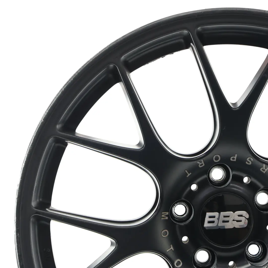  BBS Motorsport Jante Alliage Noir Mat 20" 10.5J ET:24 - SKU BBS-20-1 - Numéro de pièce BBS-20