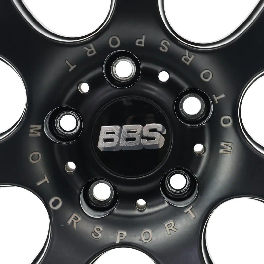 BBS Motorsport Jante Alliage Noir Mat 20" 10.5J ET:24 - SKU BBS-20-1 - Numéro de pièce BBS-20