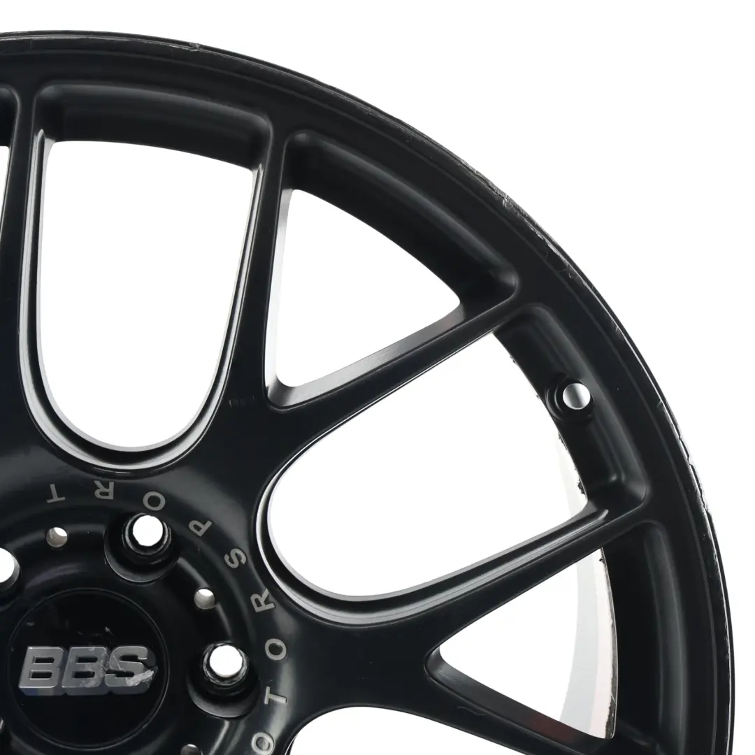 BBS Motorsport Felga Aluminiowa Czarny Mat 20" 10.5J ET:24 do o numerze BBS-20 BBS Motorsport Felga Aluminiowa Czarny Mat 20" 10.5J ET:24 - SKU BBS-20-2 - Numer Części BBS-20