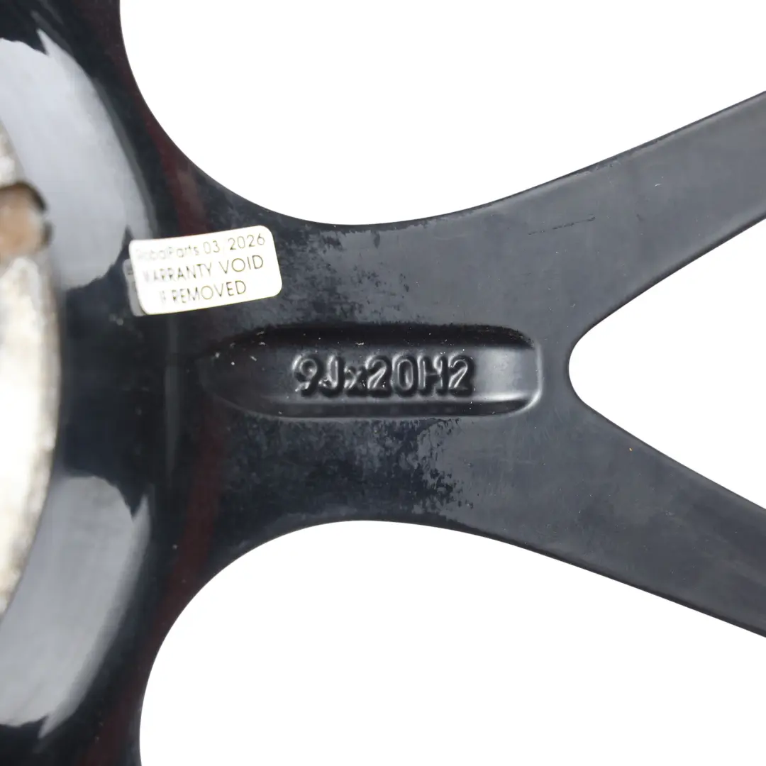  BBS Motorsport Wheel Rim Alloy Black Matt 20" 9J ET:24 - SKU BBS-20-3 - Part number BBS-20