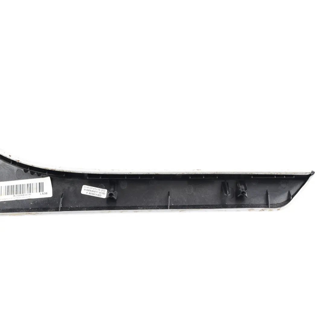 Range Rover L538 Centre Console Trim Strip Aluminium Right O/S - SKU BJ32-044E06-DB - Part number BJ32-044E06-DB