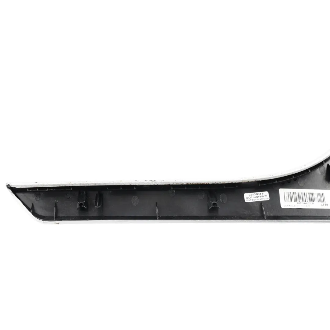 Range Rover L538 Centre Console Trim Strip Aluminium Left N/S - SKU BJ32-044E07-DB - Part number BJ32-044E07-DB