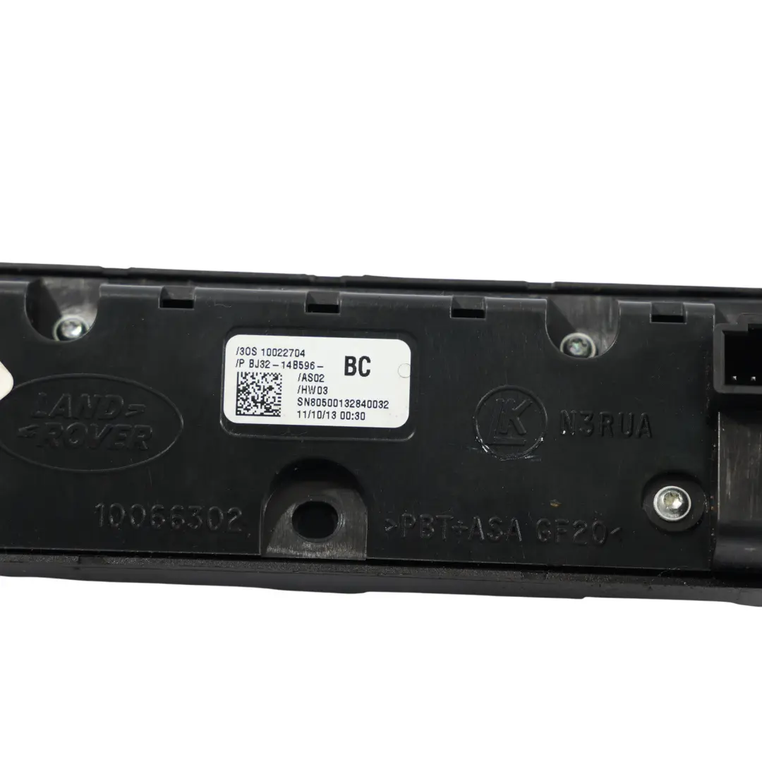 Range Rover Evoque L538 Interruttore Controllo Sospensioni - SKU BJ32-14B596-BC - Numero di parte BJ32-14B596-BC