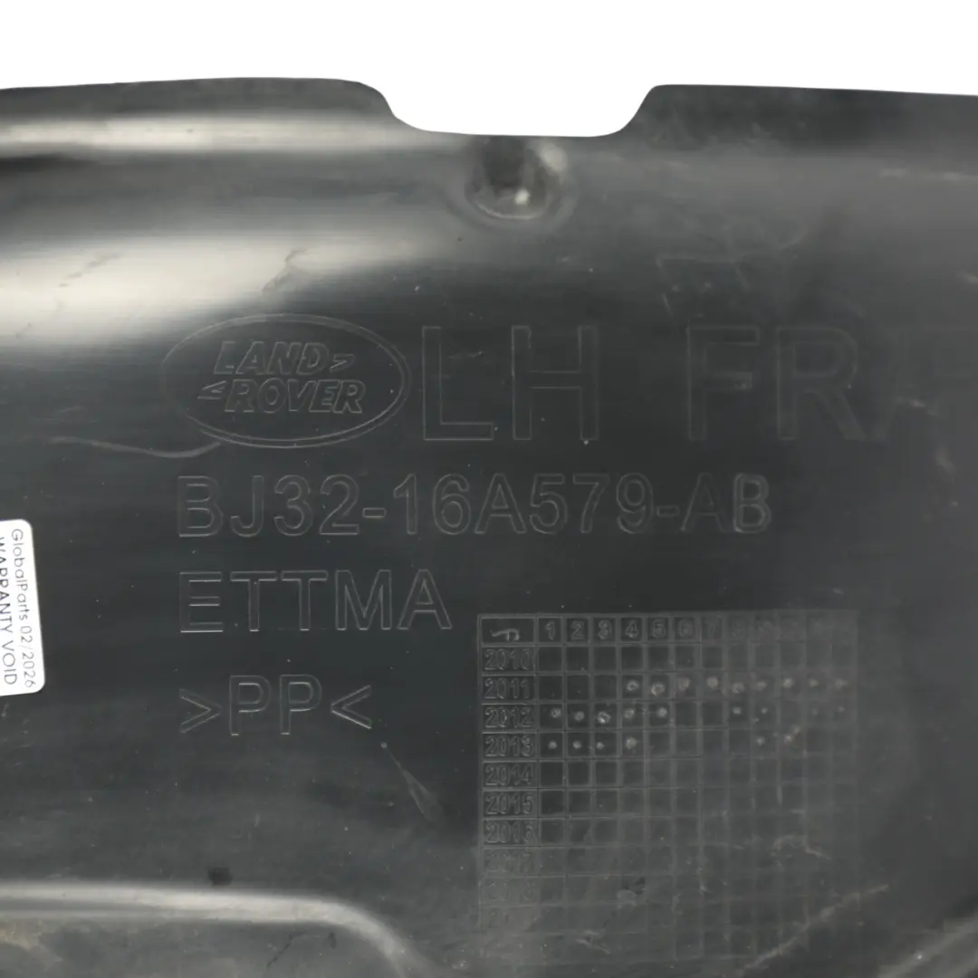Passage de Roue Arrière Gauche pour Range Rover Evoque L538 à propos du numéro de pièce BJ32-16A579-AB Range Rover Evoque L538 Passage de Roue Arrière Gauche - SKU BJ32-16A579-AB - Numéro de pièce BJ32-16A579-AB