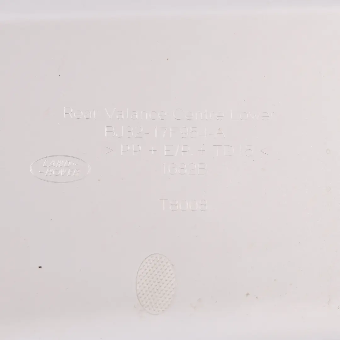Land Rover Range Rover Evoque L538 Rear Bumper Centre Trim Cover - SKU BJ32-17F954-A - Part number BJ32-17F954-A