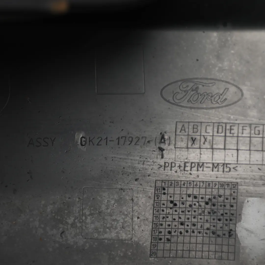 Bumper Moulding Left N/S Trim Side Cover to Ford Transit Custom Rear with Part number GK21-17927-A Ford Transit Custom Rear Bumper Moulding Left N/S Trim Side Cover - SKU GK21-17927-A - Part number GK21-17927-A