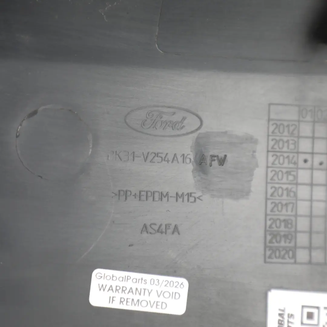 Ford Transit Mk8 Body Moulding Left N/S Body Trim StripBlack - SKU BK31-V254A17-AFW-1 - Part number BK31-V254A17-AFW