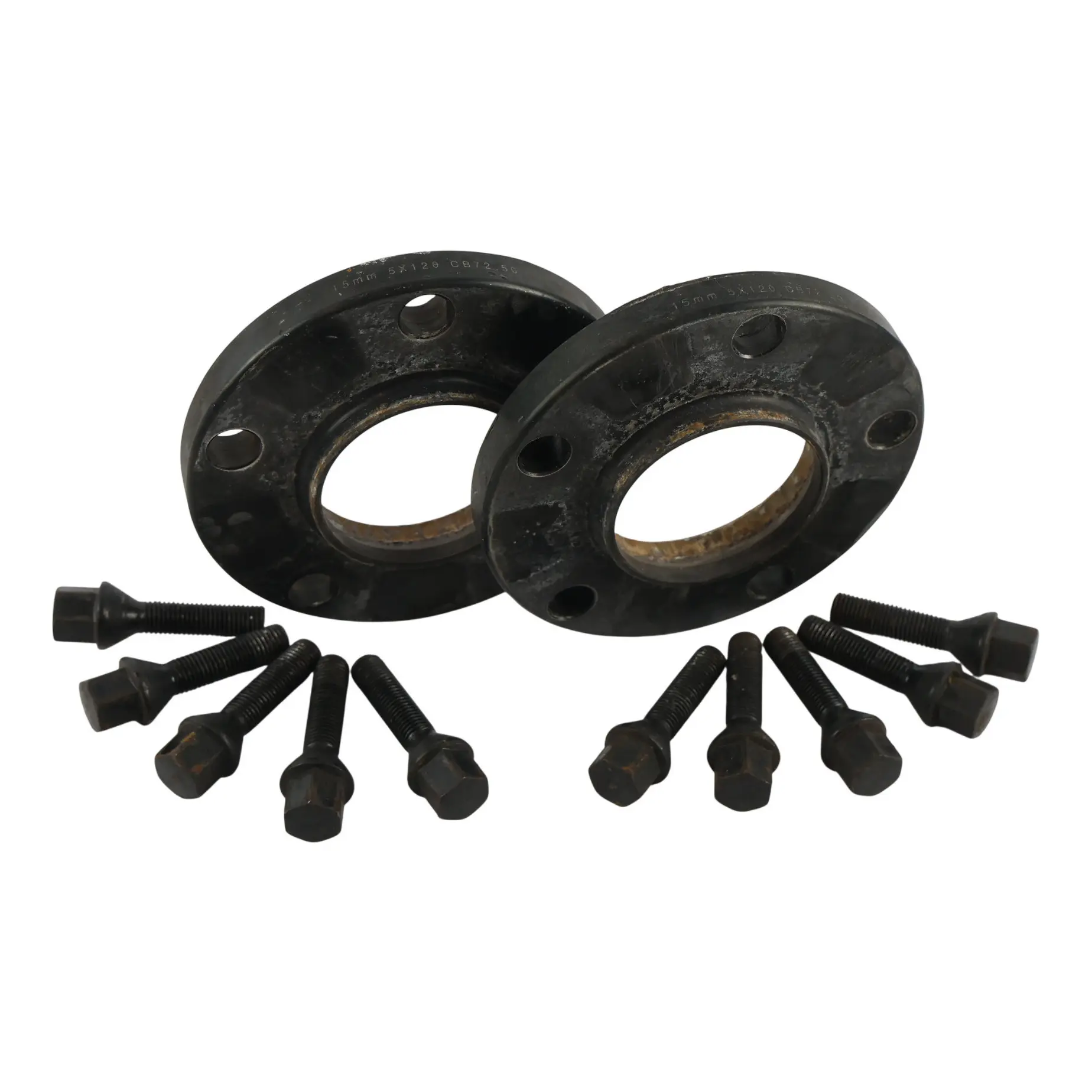 BMW Dystanse Kół Hubcentric 5x120 72.56mm 15mm Zestaw + Śruby
