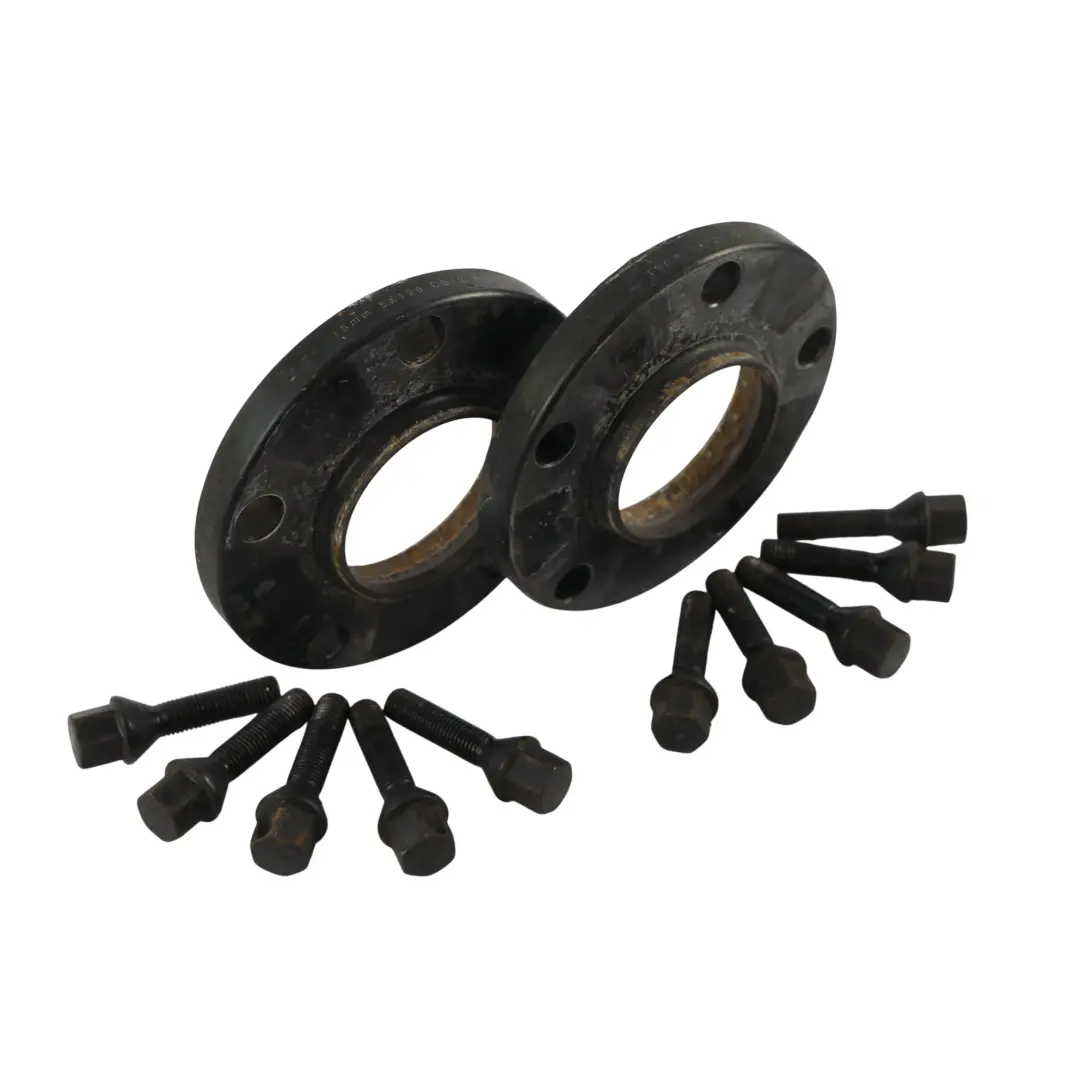 BMW Alloy Wheel Spacers Hubcentric Shims 5x120 72.56mm 15mm Set + Bolts - SKU BMW-SPACER-SET-1 - Part number BMW-SPACER-SET-1