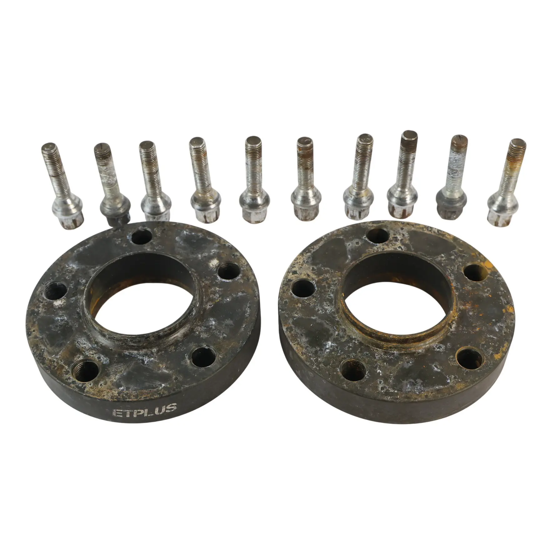 ETPLUS Entretoises Roues Alliage BMW 5x120 72.6mm 25mm Paire + Boulons