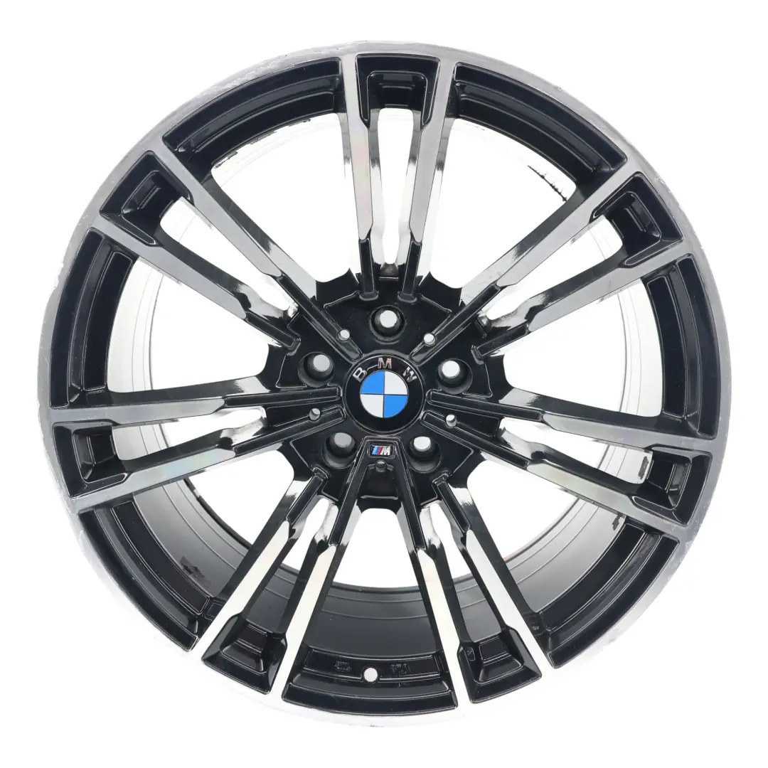 Bicolor Wheel Alloy Rim VIA 20" 10J ET38 to BMW with Part number BMW-VIA-20 BMW Bicolor Wheel Alloy Rim VIA 20" 10J ET38 - SKU BMW-VIA-20-3 - Part number BMW-VIA-20