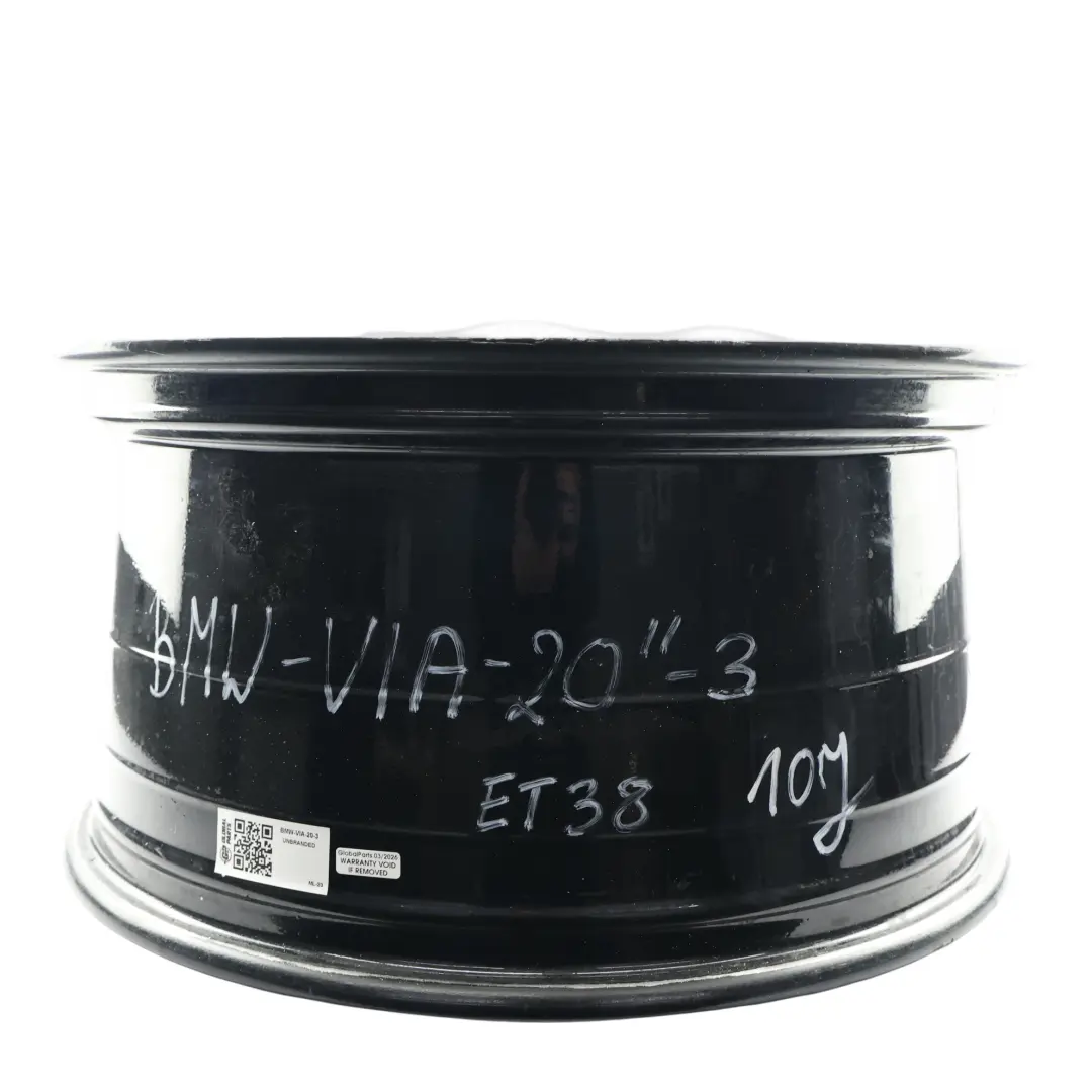 BMW Jante Alliage Bicolore VIA 20" 10J ET38 - SKU BMW-VIA-20-3 - Numéro de pièce BMW-VIA-20