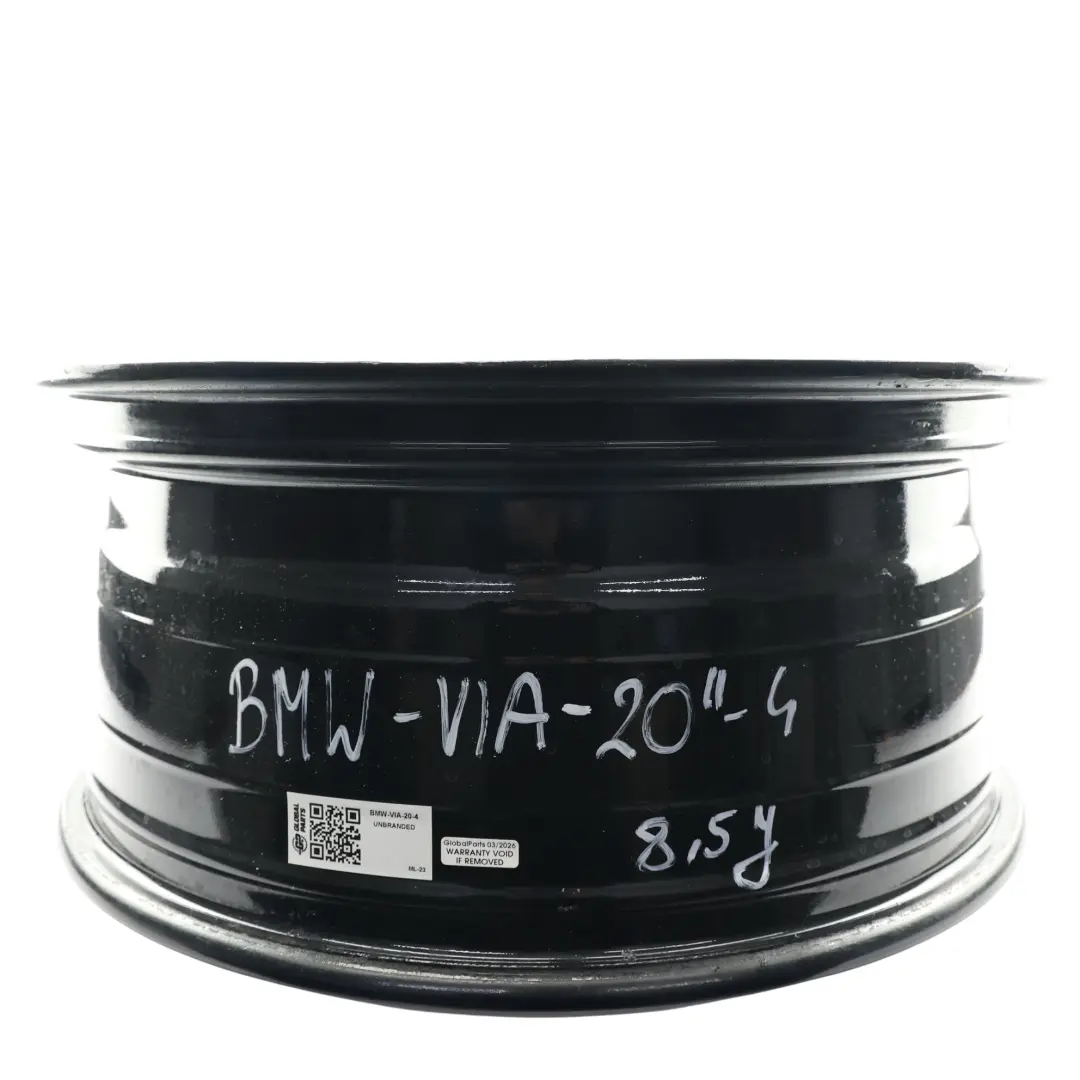 Bicolor Wheel Alloy Rim VIA 20" 8.5J to BMW with Part number BMW-VIA-20 BMW Bicolor Wheel Alloy Rim VIA 20" 8.5J - SKU BMW-VIA-20-4 - Part number BMW-VIA-20