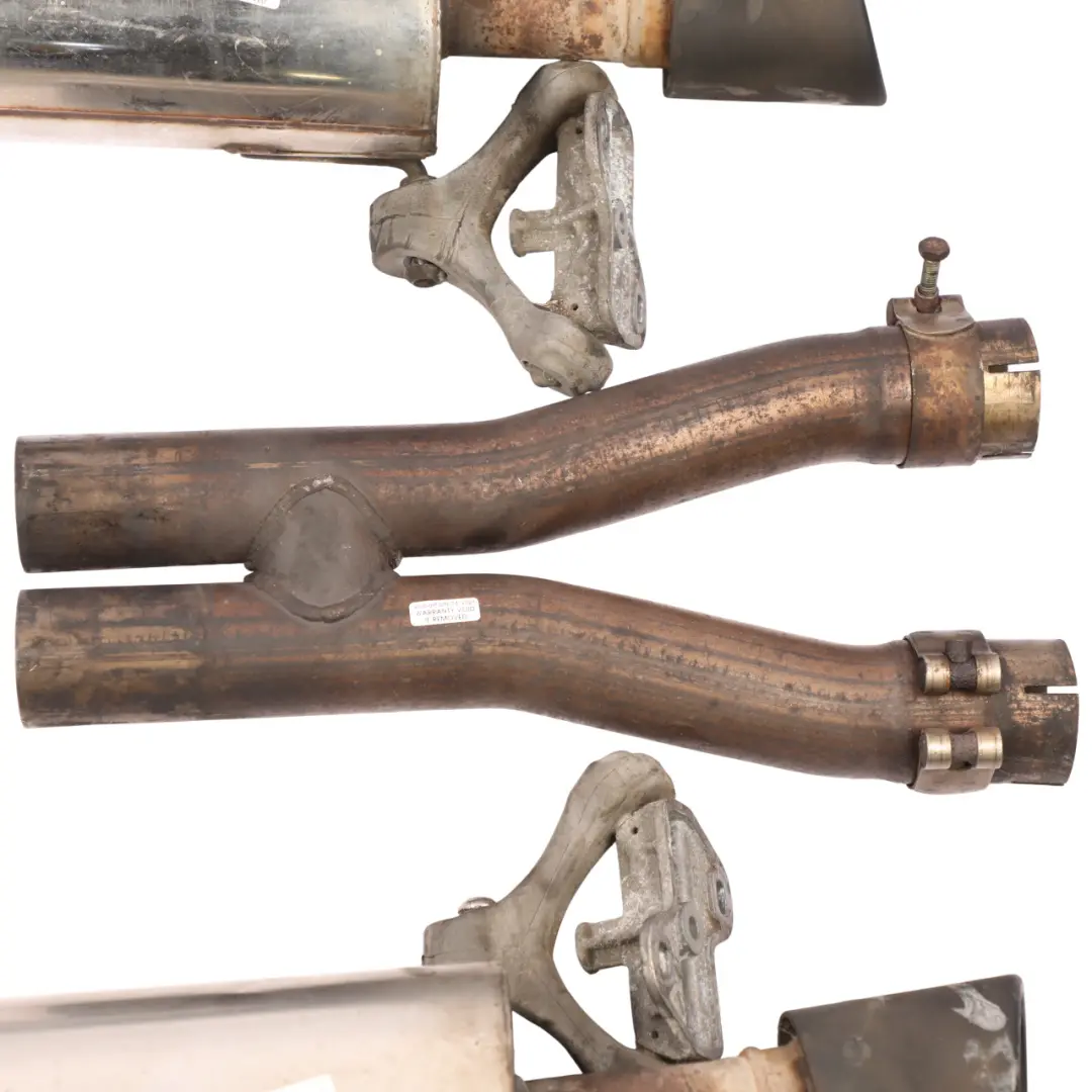 Exhaust System Set Kit to Audi RS4 B7 4.2 FSI V8 with Part number BNS-MILTEK Audi RS4 B7 4.2 FSI V8 Exhaust System Set Kit - SKU BNS-MILTEK - Part number BNS-MILTEK