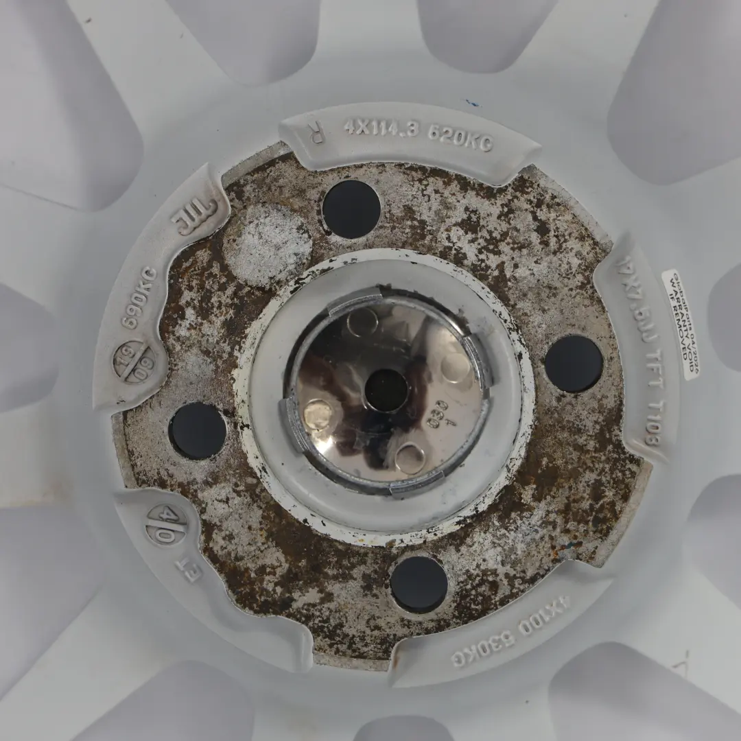 Bola Wheel Rims Alloy White 17" 7,5J ET:40 11-Spoke SET x4 to with Part number BOLA-17-SET Bola Wheel Rims Alloy White 17" 7,5J ET:40 11-Spoke SET x4 - SKU BOLA-17-SET - Part number BOLA-17-SET