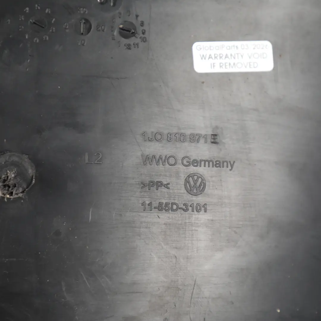 Volkswagen Golf GTI IV Rear Wheel Arch Cover Splash Guard Left N/S - SKU 1J0810971E - Part number 1J0810971E