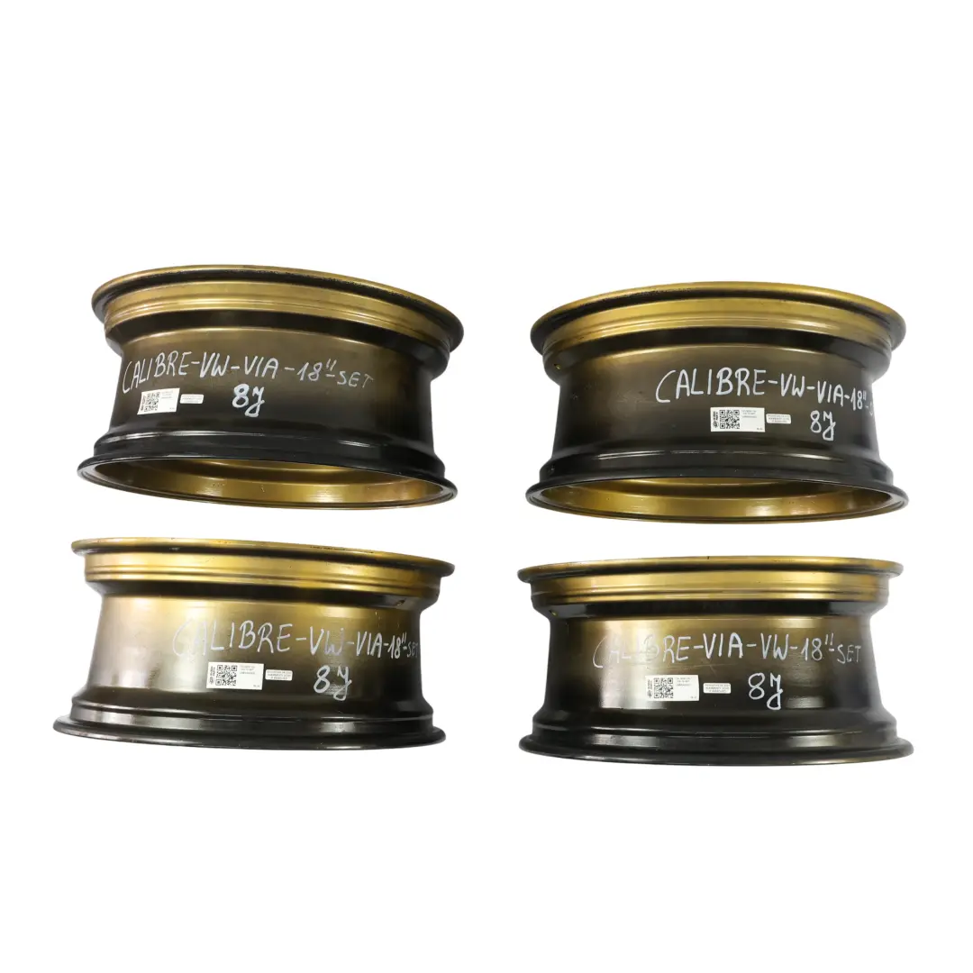 Calibre Felga Aluminiowa Brązowo-Srebrna Dwukolorowa 18" 8J Zestaw do o numerze CALIBRE-VW-VIA-18-SET Calibre Felga Aluminiowa Brązowo-Srebrna Dwukolorowa 18" 8J Zestaw - SKU CALIBRE-VW-VIA-18-SET - Numer Części CALIBRE-VW-VIA-18-SET