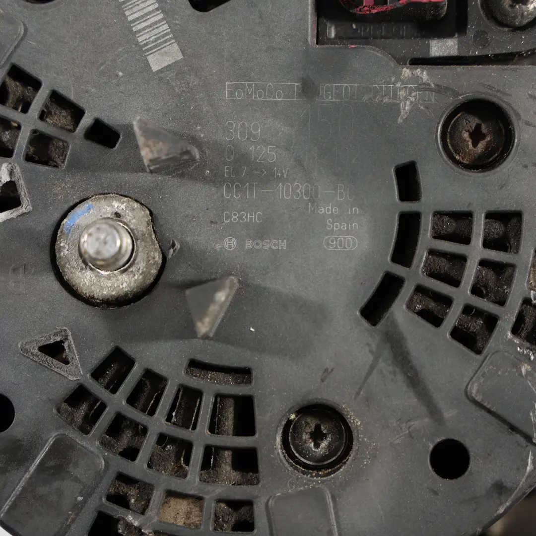 Ford Transit MK7 Custom Alternador Motor Generador 2.2 TDCi - SKU CC1T-10300-BC-2 - Número de pieza CC1T-10300-BC