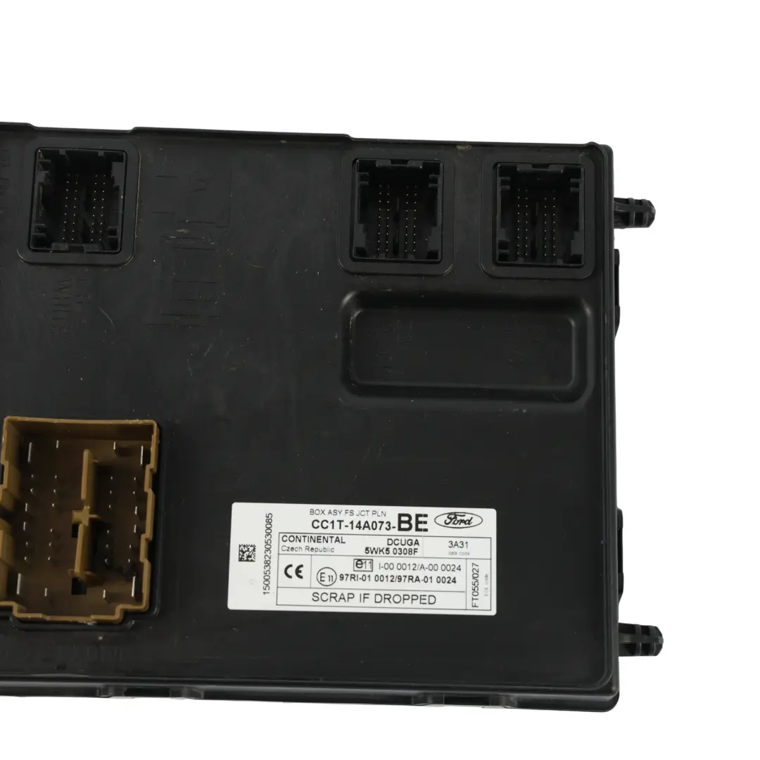 Fuse Box Ford Transit MK7 Fuse Relay Box Body Control Module BCM to with Part number CC1T-14A073-BE Fuse Box Ford Transit MK7 Fuse Relay Box Body Control Module BCM - SKU CC1T-14A073-BE - Part number CC1T-14A073-BE