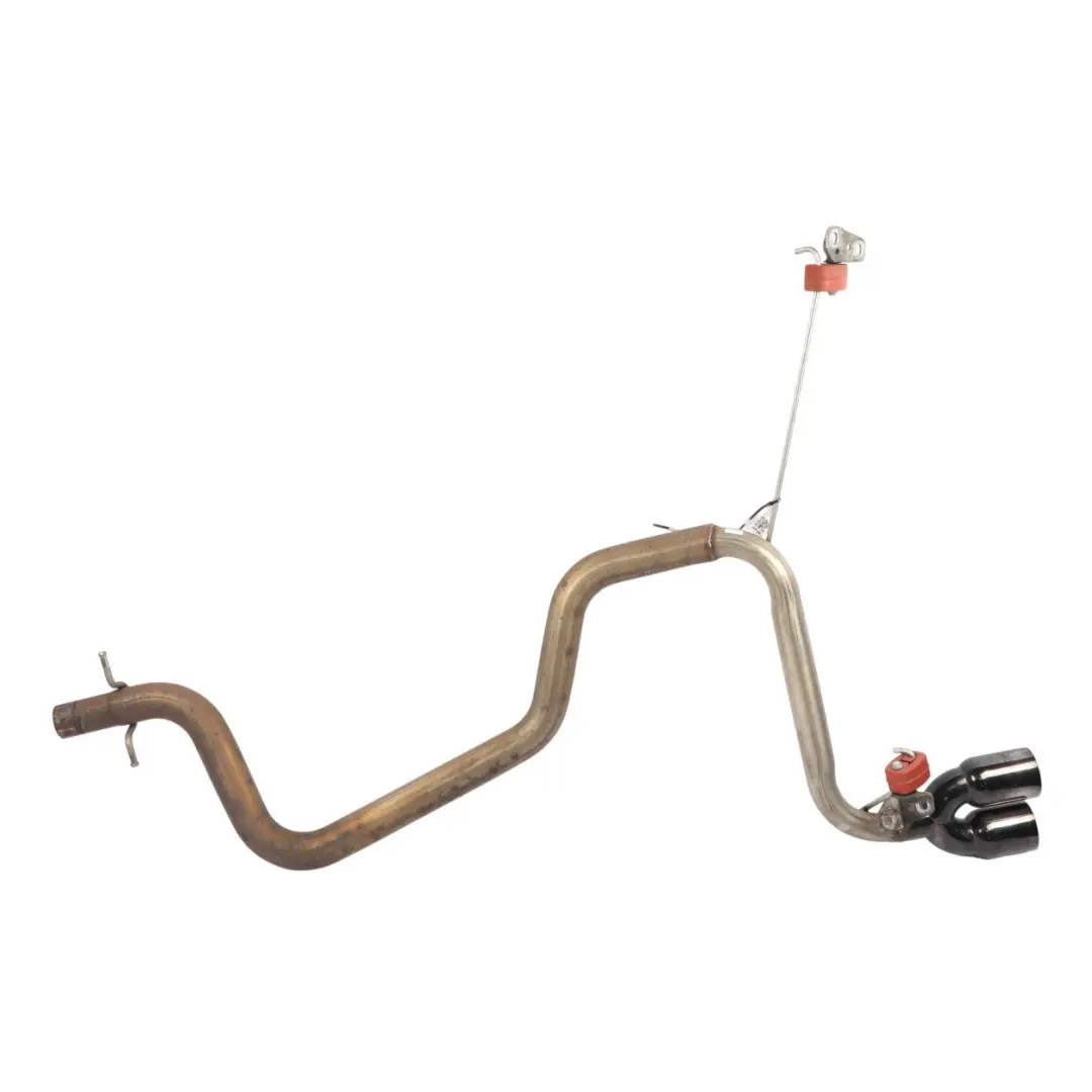 Audi TT Mk2 8J Rear Exhaust Silencer Muffler Back Box 1.8 TFSI CDAA Engine - SKU CDAA-EXHAUST - Part number CDAA-EXHAUST