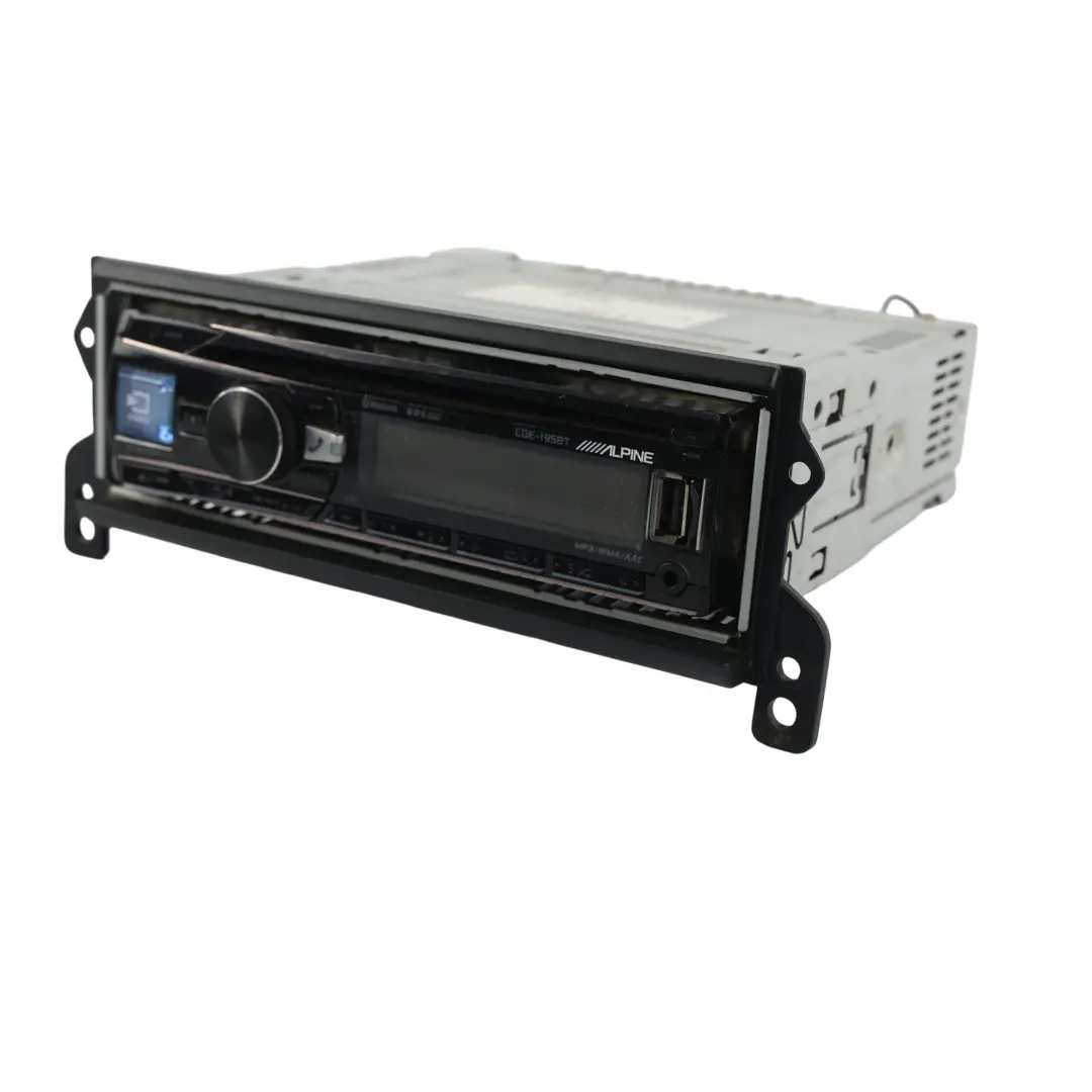 Radio Bluetooth Multimedia CD Flash USB Player Control Unit to Alpine with Part number CDE-195BT Alpine Radio Bluetooth Multimedia CD Flash USB Player Control Unit - SKU CDE-195BT - Part number CDE-195BT