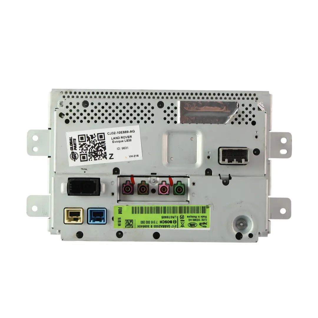 Range Rover Evoque L538 Onboard Multimedia Display Screen - SKU CJ32-10E889-AG - Part number CJ32-10E889-AG