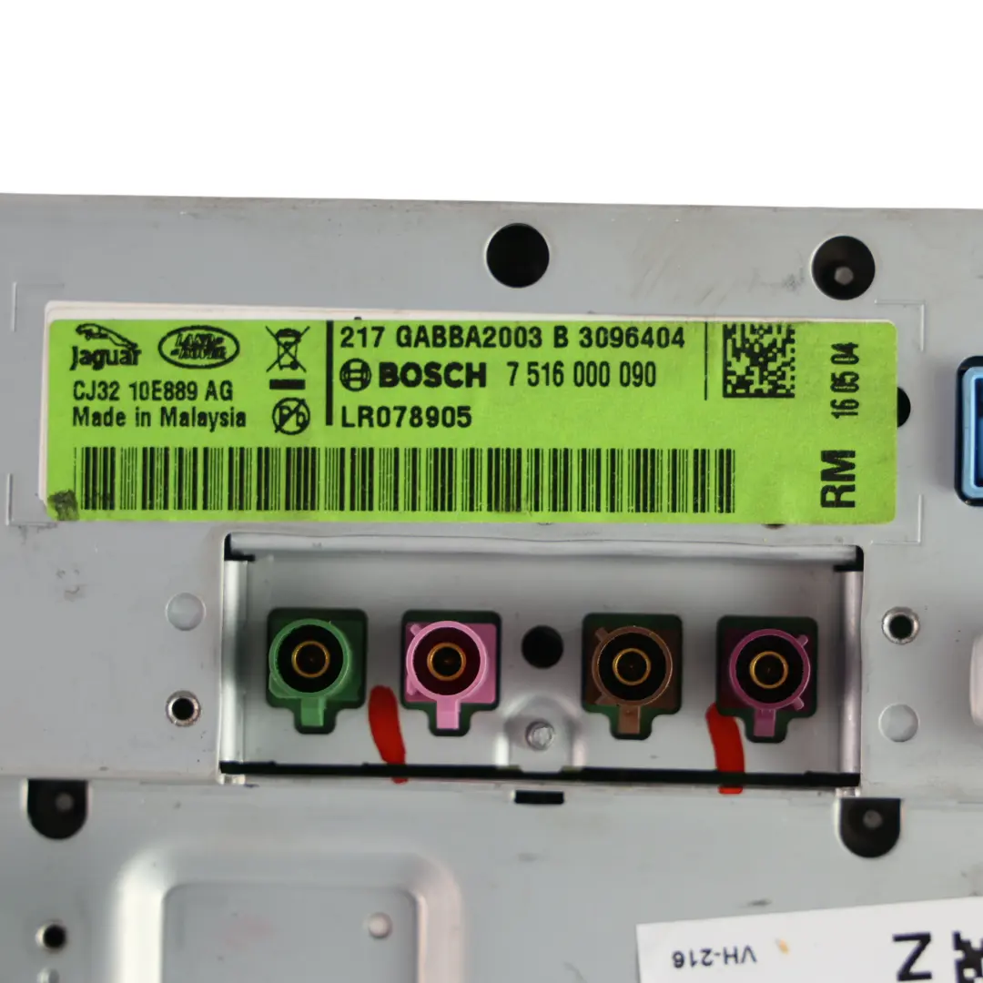 Land Rover Range Rover Evoque L538 Display Schermo Multimedia - SKU CJ32-10E889-AG - Numero di parte CJ32-10E889-AG