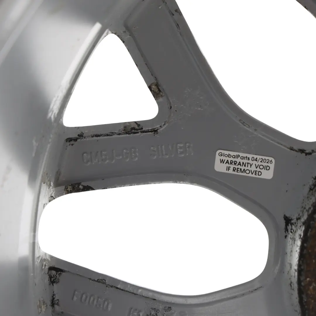 Ford Focus Mk3 Borbet Alloy Wheel Rim Silver 18" 8J ET55 5x108 - SKU CM5J-GB-1 - Part number CM5J-GB