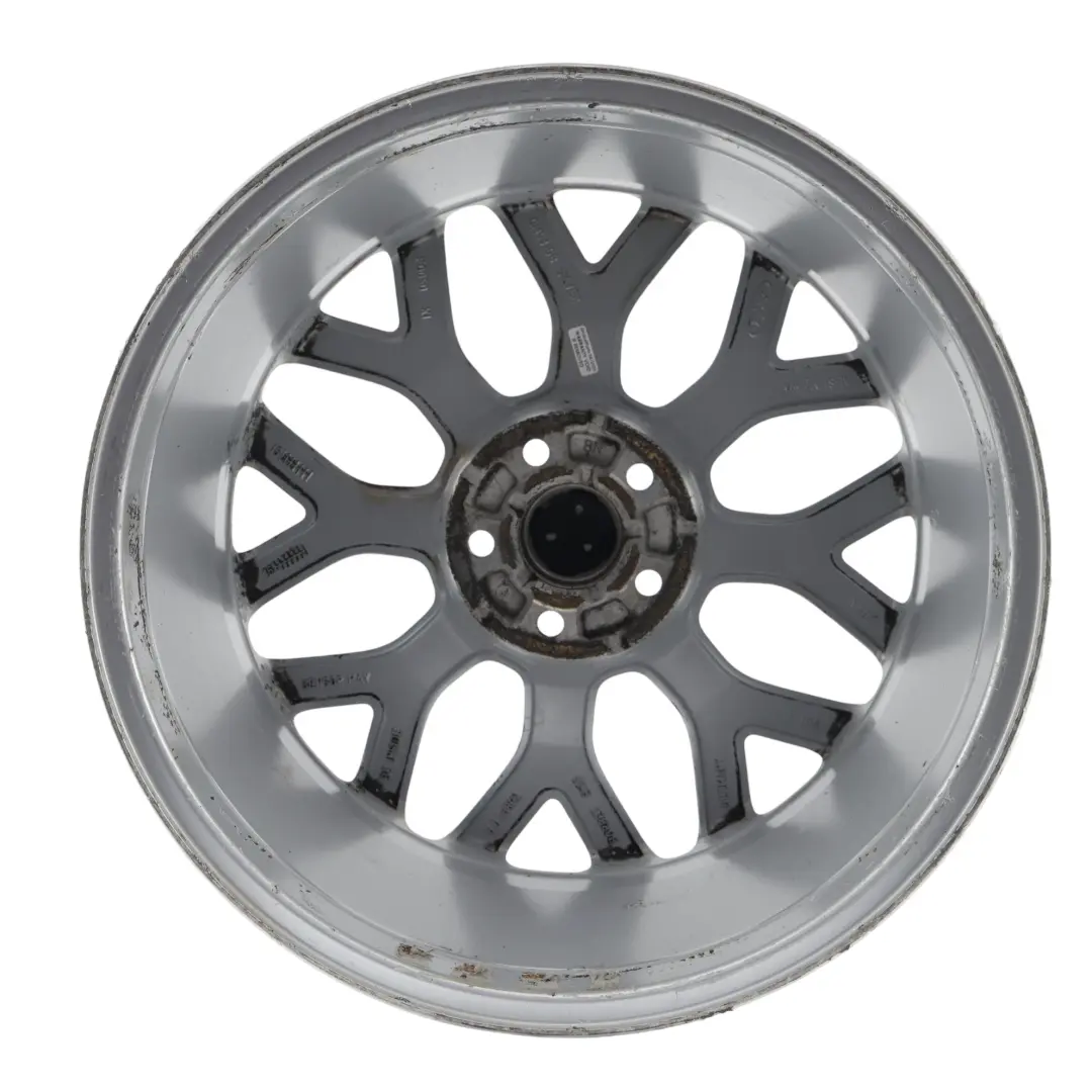 Ford Focus Mk3 Borbet Alloy Wheel Rim Silver 18" 8J ET55 5x108 - SKU CM5J-GB-4 - Part number CM5J-GB