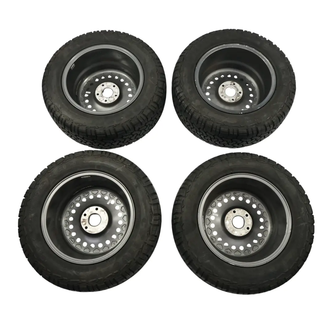 VW Transporter T5 Alu Felge Grau 17" 8J ET:40 Reifen 65R17 SET X4 - SKU COMFORSER-VIA-17-SET - Teilenummer COMFORSER-VIA-17-SET