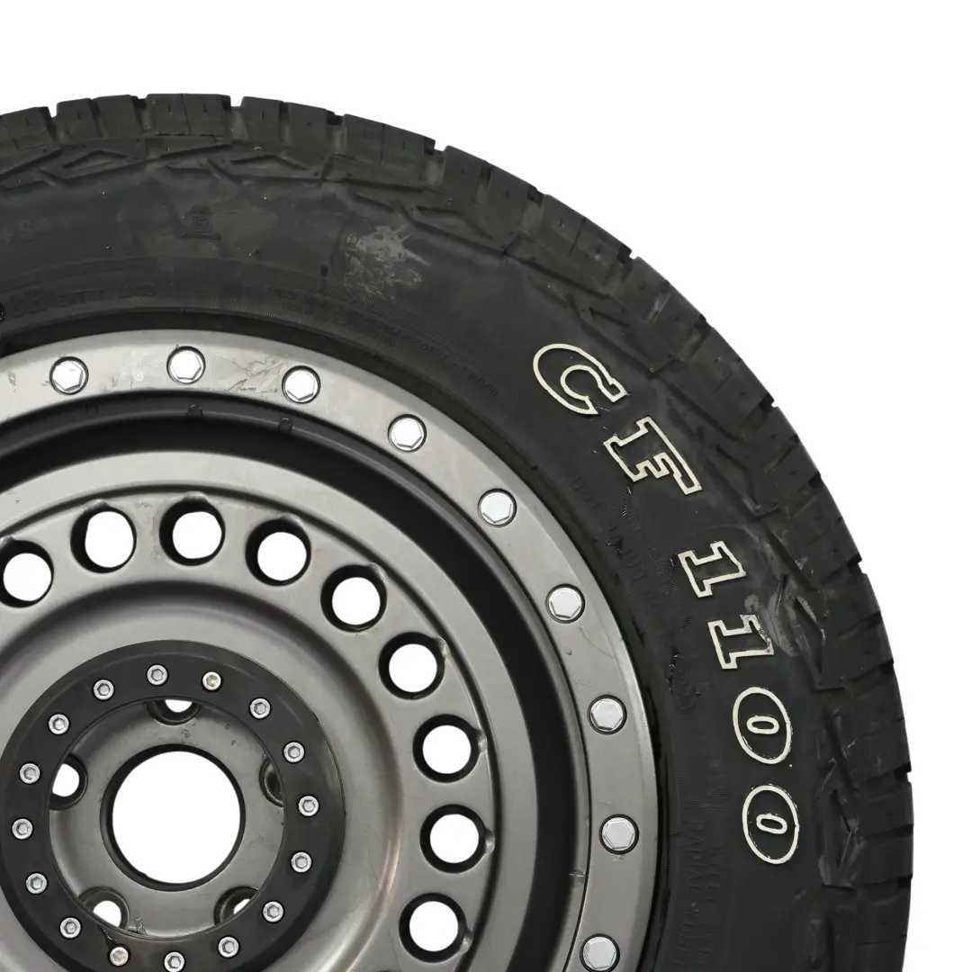 VW Transporter T5 Jante Alliage Grise 17" 8J ET:40 Pneu 65R17 SET X4 - SKU COMFORSER-VIA-17-SET - Numéro de pièce COMFORSER-VIA-17-SET