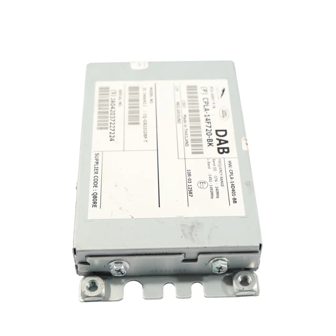 Modulo Unità Controllo Radio DAB per Range Rover Evoque L538 con numero di parte CPLA-14F720-BK Range Rover Evoque L538 Modulo Unità Controllo Radio DAB - SKU CPLA-14F720-BK - Numero di parte CPLA-14F720-BK