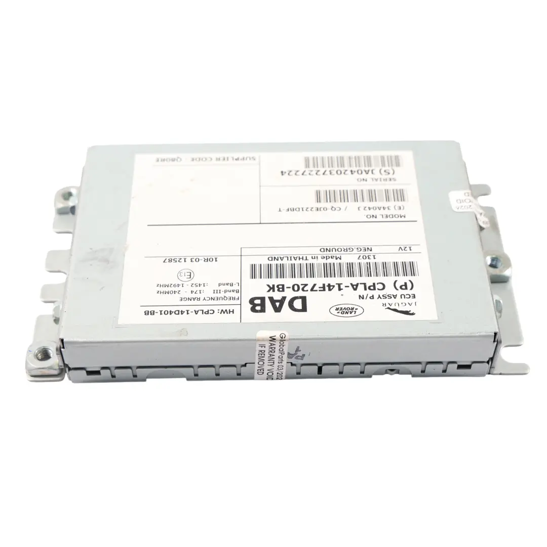 DAB Radio Control Unit Module to Range Rover Evoque L538 with Part number CPLA-14F720-BK Range Rover Evoque L538 DAB Radio Control Unit Module - SKU CPLA-14F720-BK - Part number CPLA-14F720-BK