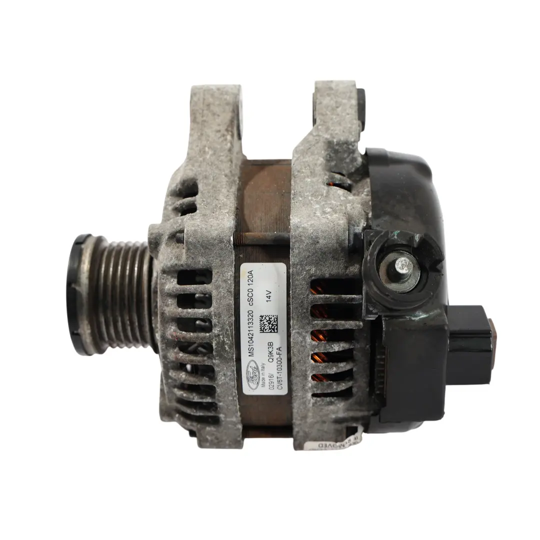 Ford Fiesta MK7 Alternator 14V 120 AMP 1.0 Petrol 5 Speed Manual - SKU CV6T-10300-FA - Part number CV6T-10300-FA
